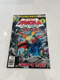 Marvel Comics the Tomb of Dracula #69 Cross of Fire, Bronze Age 1979 VG/FN  Small rip on the back cover, crease