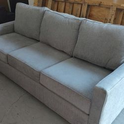 Like New Gray Living Spaces Couch $200