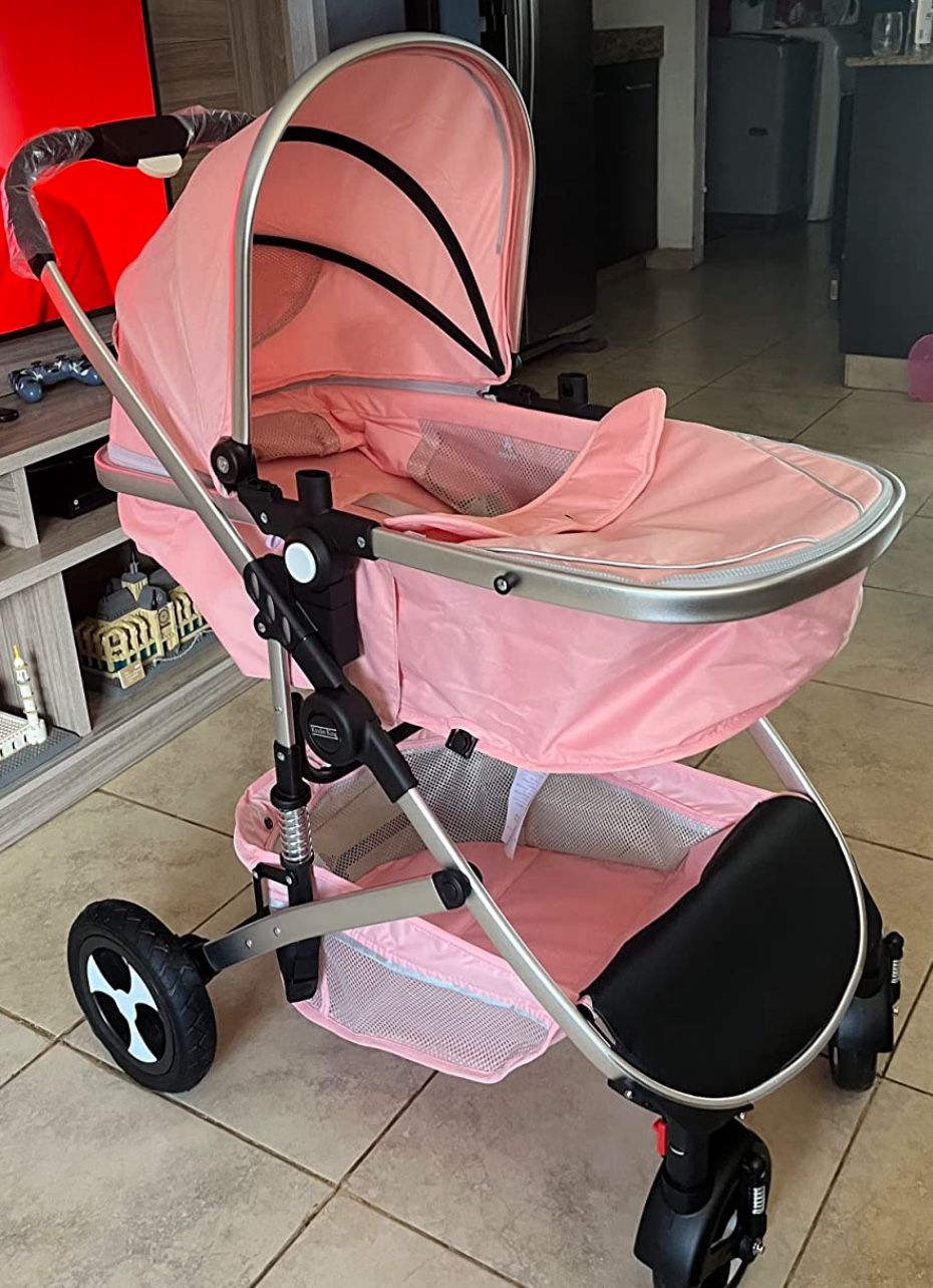 Pink Stroller
