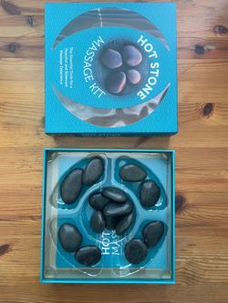 Hot stone massage kit