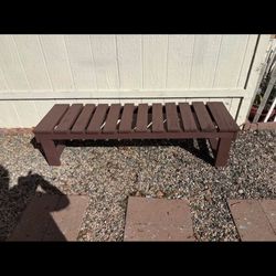 Rustic Hand Made Bench