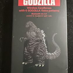 Godzilla Wiress Earphones  (Cheero)(Sealed)