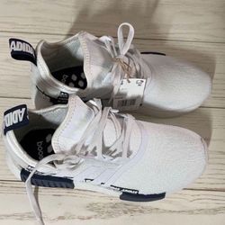MD White And Blue Adidas Shoes