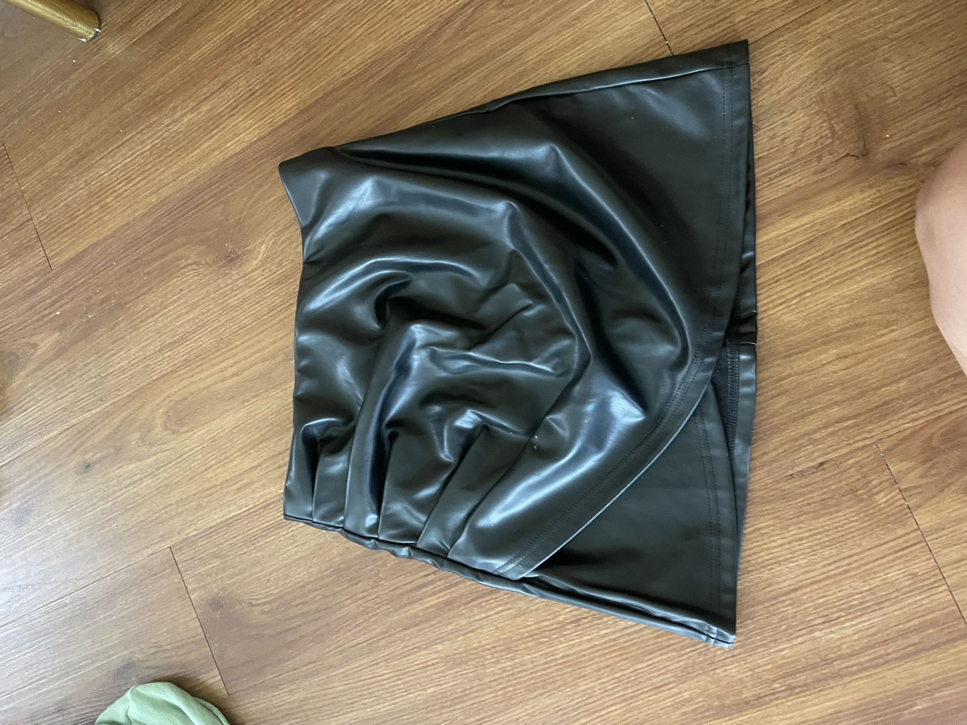Leather Mini Skirt
