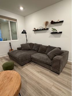 Gray sofa