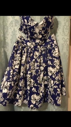 Small blue dress
