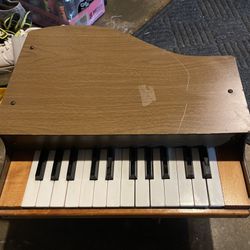 Antique Toy Baby Grand" Style Toy Piano Unbranded 
