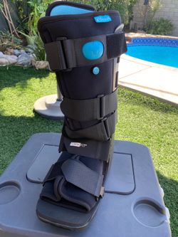 Medical walker air boot
