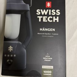  Swiss Tech Rechargeable Bluetooth Lantern