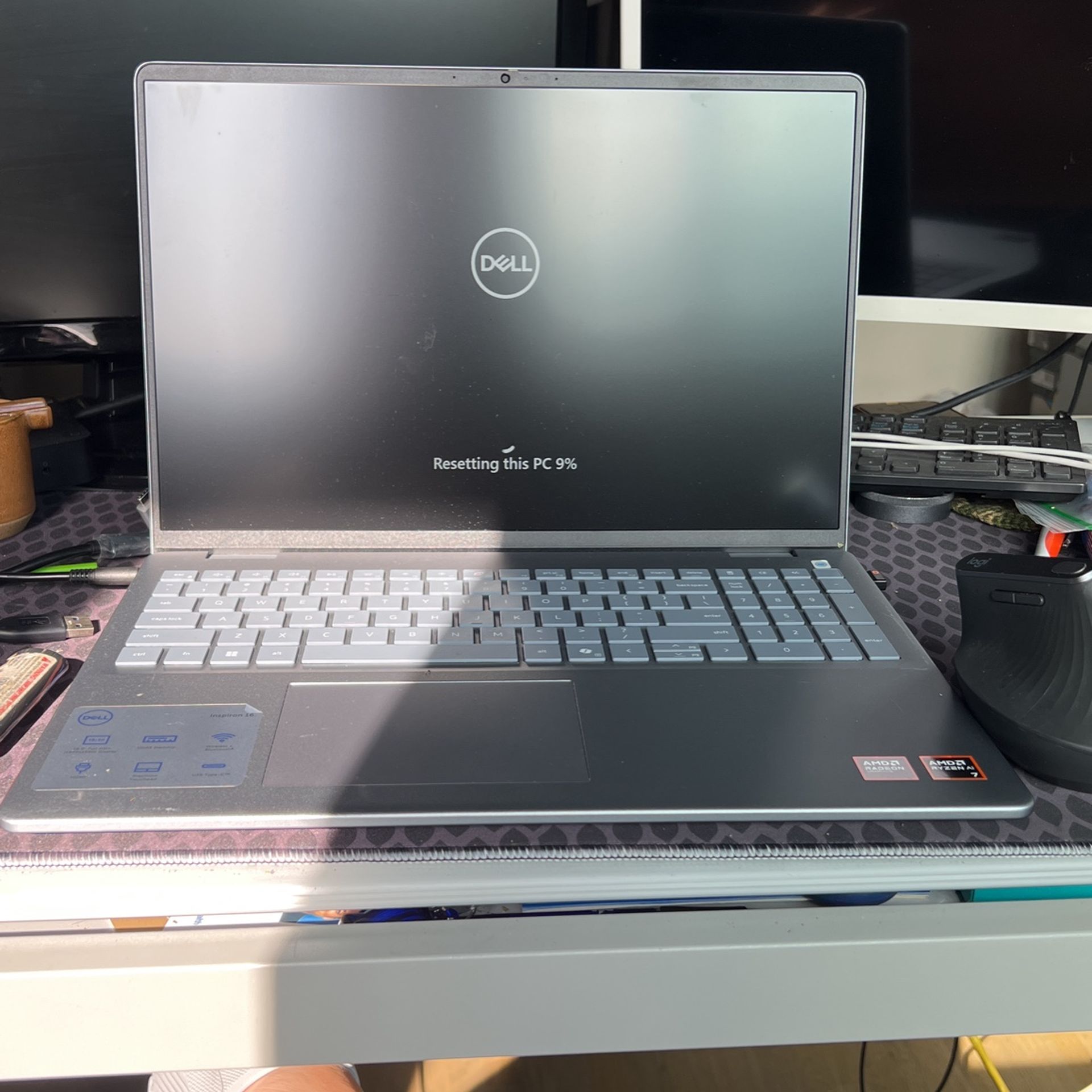Dell Inspiron 16” Screen for 16GB RAM 1TB SSD Ice Blue