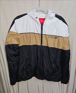 Guess Los Angeles Colorblock Windbreaker Jacket