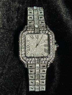 Iced Out Santos Watch