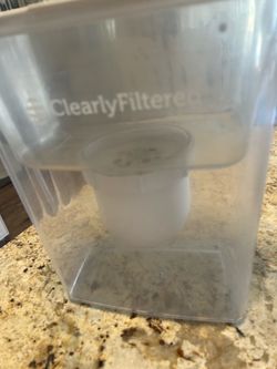 Clearly Filtered pitcher