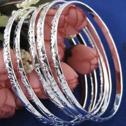 Sterling Silver Bangles $5 Each