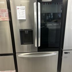 New LG Glass Door Refrigerator 