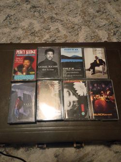 Vintage 80s/90s Cassette Tape Lot - R&B, Soul & Soundtracks (8 Tapes)