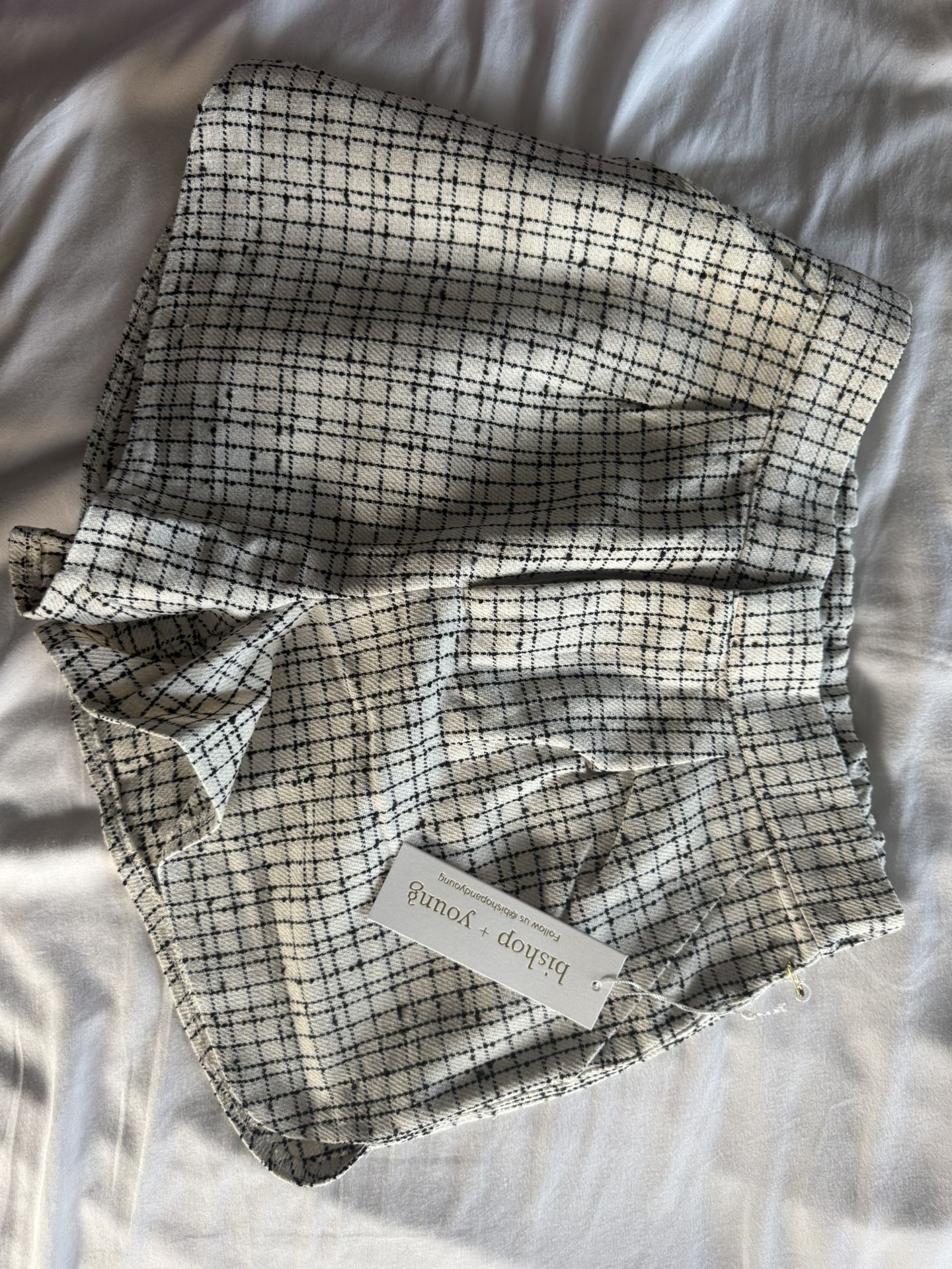 Bishop & Young Tweed Shorts NWT
