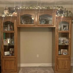Large Solid Wood Entertainment 