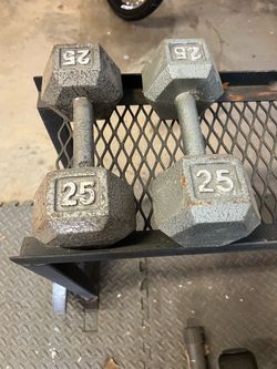 25 lb dumbbells