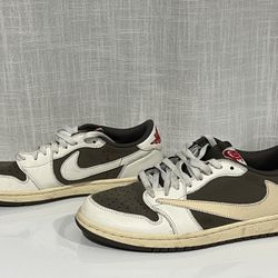 (USED) Travis Scott x Air Jordan 1 Retro Low OG 'Reverse Mocha'