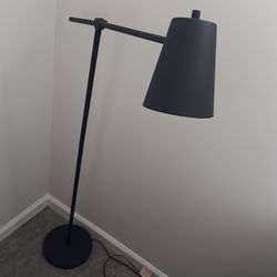 Black floor lamp