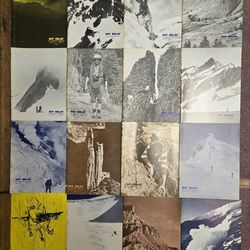 Vintage Off-Belay Climbing Magazines+