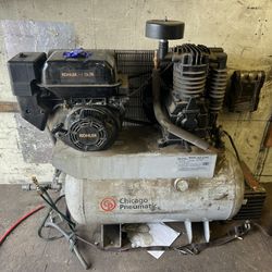 Miller Bobcat 225 Chicago Pneumatic Air Compressor 