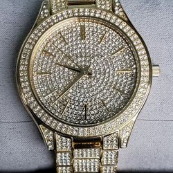 Michael Kors Women's Bedazzled Watches 