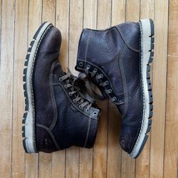 Timberland Britton Hill Waterproof Brown Leather Boot Men's Sz. 11
