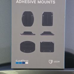 GoPro Curved + Flat Adhesive Mounts
3 Curved + 3 Flat Sticky GoPro Mounts (NEW IN BOX SEALED)