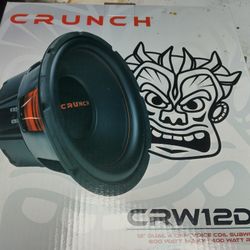 Crunch 12 In Subwoofer 
