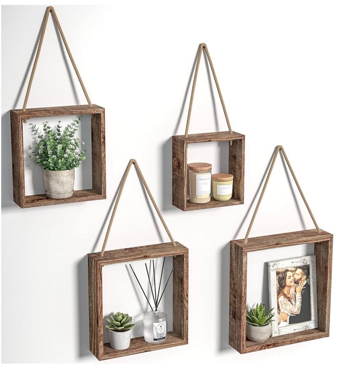 Hanging Shelves - Set of 3
