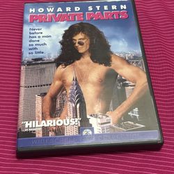 Private Parts DVD Howard Stern Hard Case