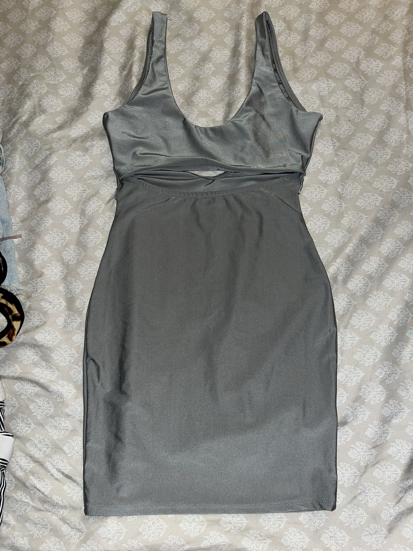Grey Bodycon Dress