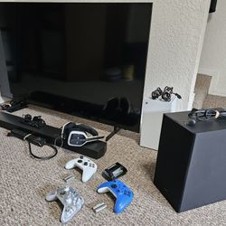 Xbox Series X Bundle – 1TB + 2TB Expansion + Headset + Controllers