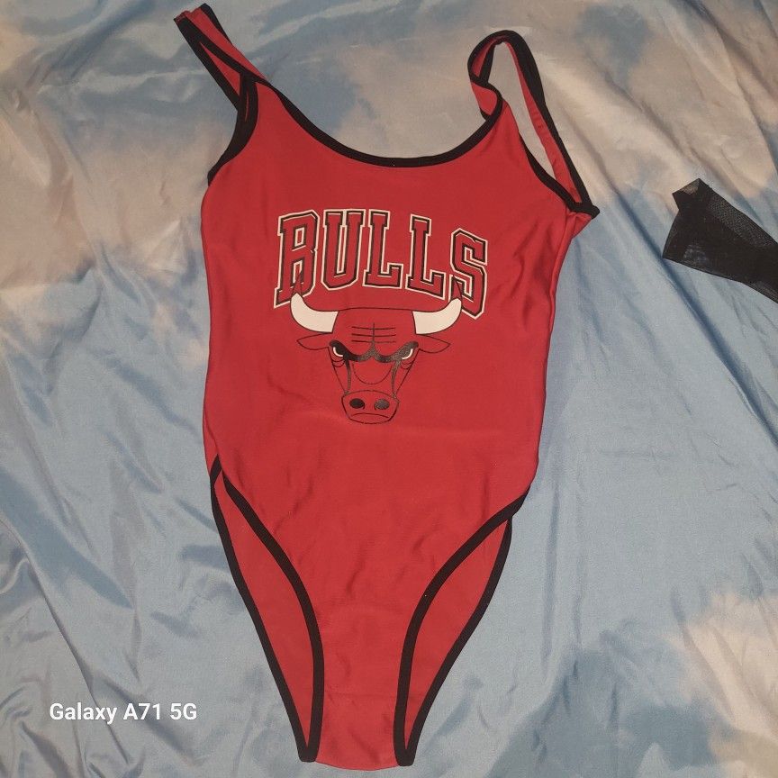 Chicago BULLS Halloween Suit Large Ladies Like New