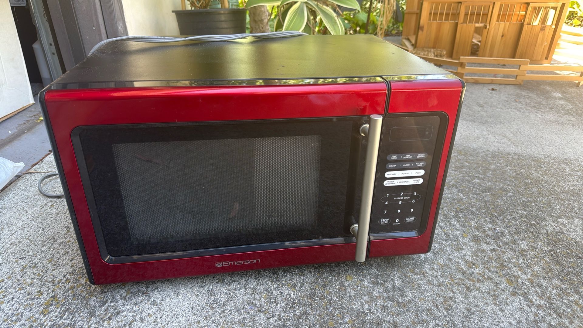 Red Microwave