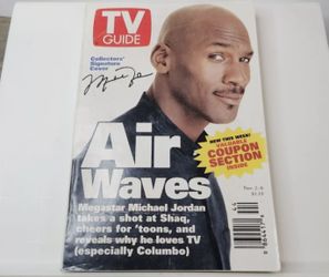 TV Guide Magazine November 2nd 1996 Michael Jordan 