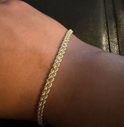 14k gold bracelet
