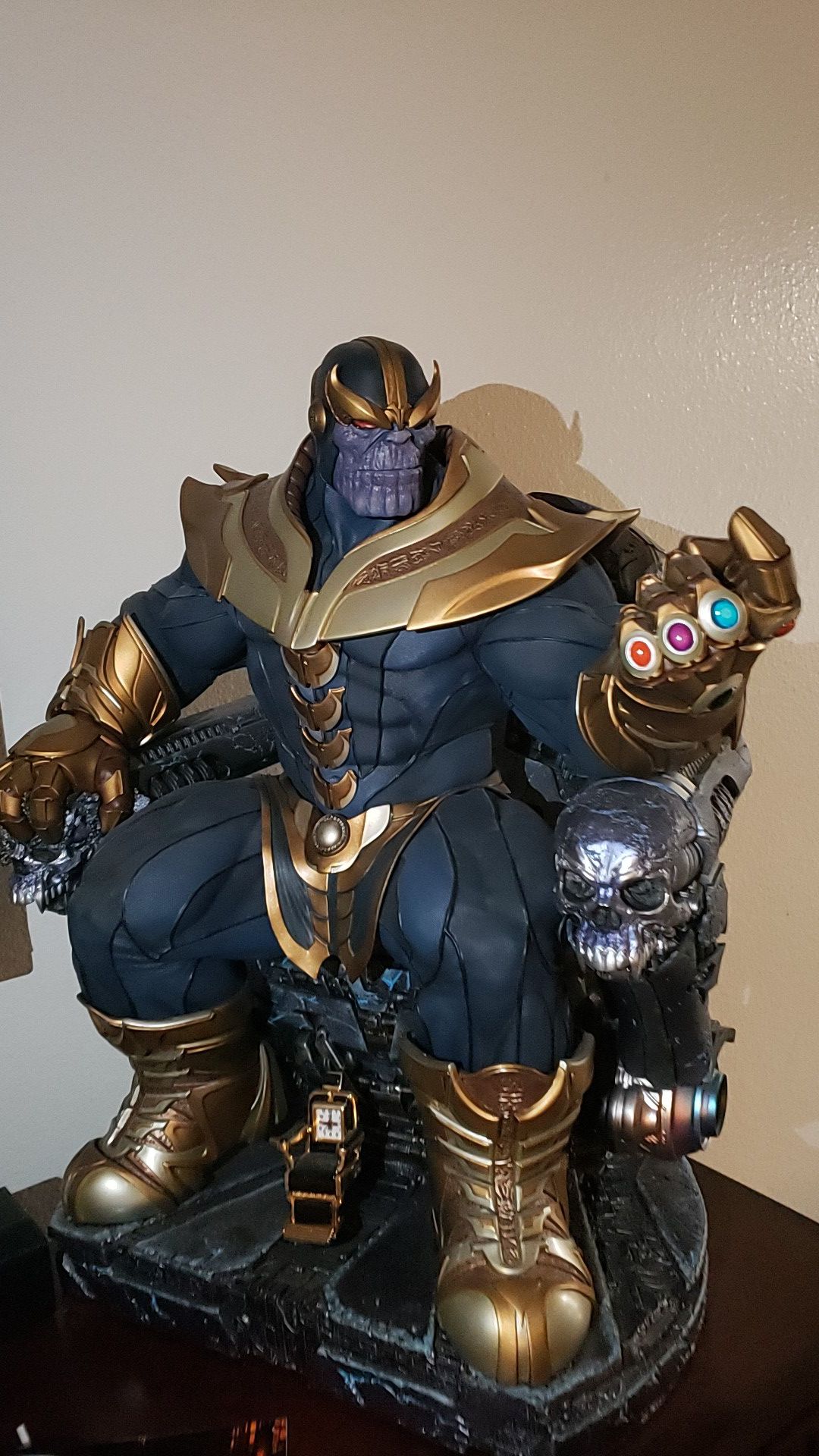 Thanos maquette Sideshow statue