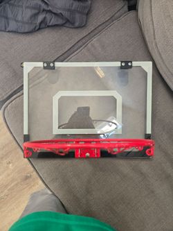 Miniature basketball hoop