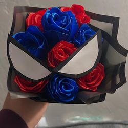 Spider-Man ribbon bouquet 🕷️🕸️