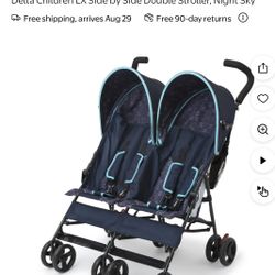 Delta Double Stroller