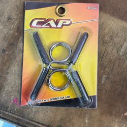 Standard 1 inch spring collar for barbell