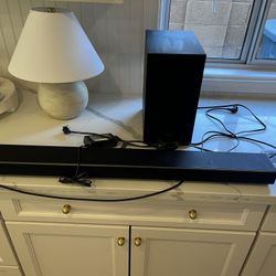 Samsung 40” Soundbar and Subwoofer