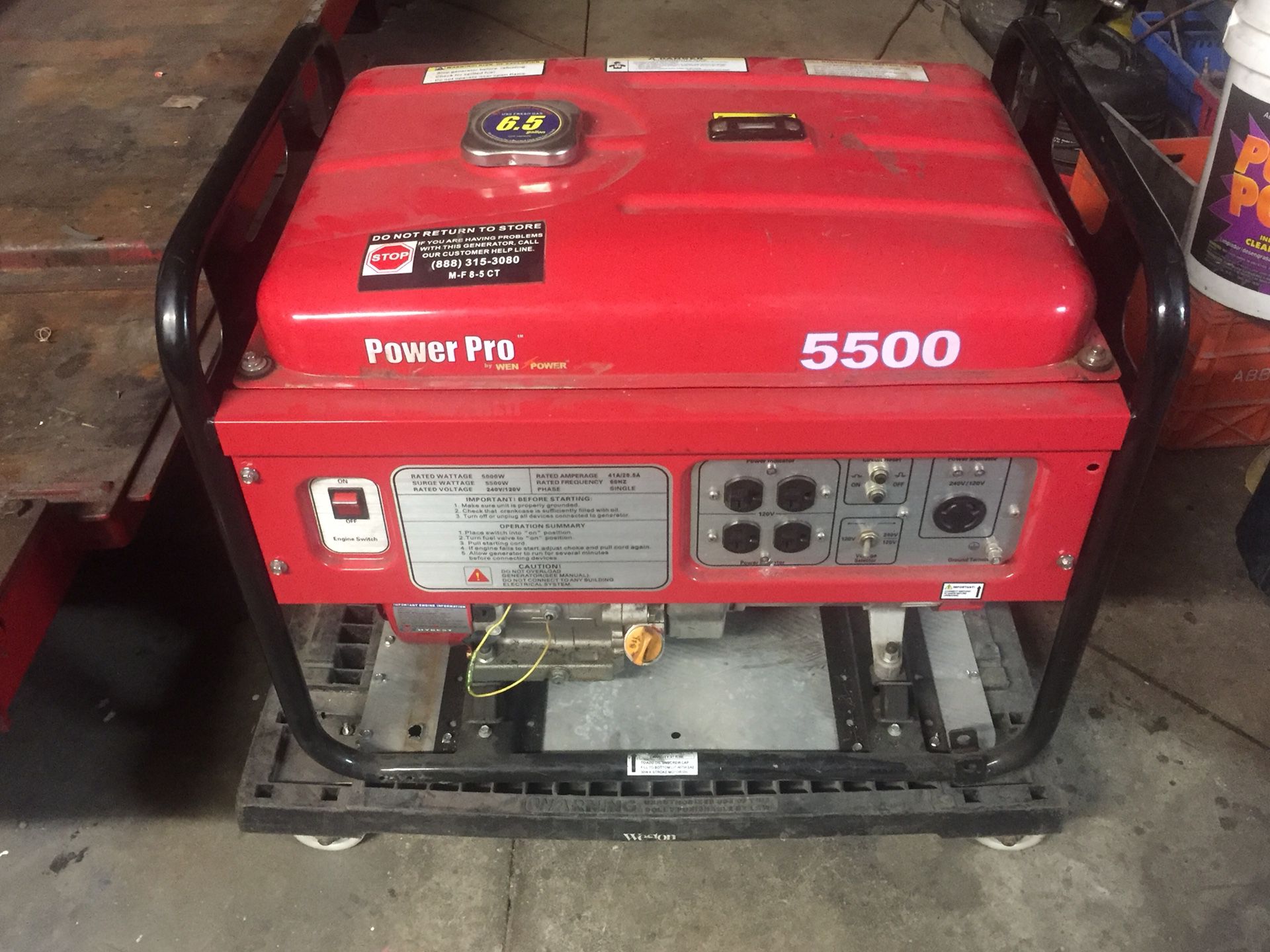 Generator Power Pro 5500