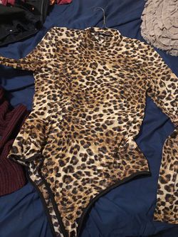 Fashion nova leopard bodysuit