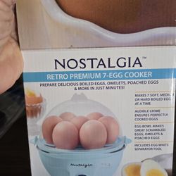 Nostalgia Retro Premium 7-Egg Cooker