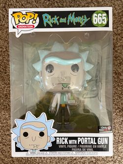 Funko Pop Rick with Portal Gun #665 GameStop Exclusive