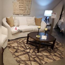 2 Pc livingroom sofa and loveseat set